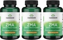 Swanson ZMA - Energia, Metabolismo e Recupero Muscolare Supporto per Uomini e Donne - Supporto Minerale Anabolizzante per Atleti Combinando Zinco e Magnesio con Vitamina B6 - (90 Capsule, 800mg Ogni) 3 Confezione
