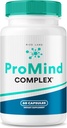 Rize labs ProMind Complex Supplemento,Memoria organica Formula di supporto per rafforzare il cervello usato per aumentare la memoria (60 capsule)