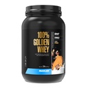Maxler 100% Golden Whey Protein - 22g Protein per Serving - Polvere di proteina di siero Premium per l'allenamento pre post - miscela di isolamento rapido del concentrato di siero di latte - Burro di arachidi di cioccolato 2 lb