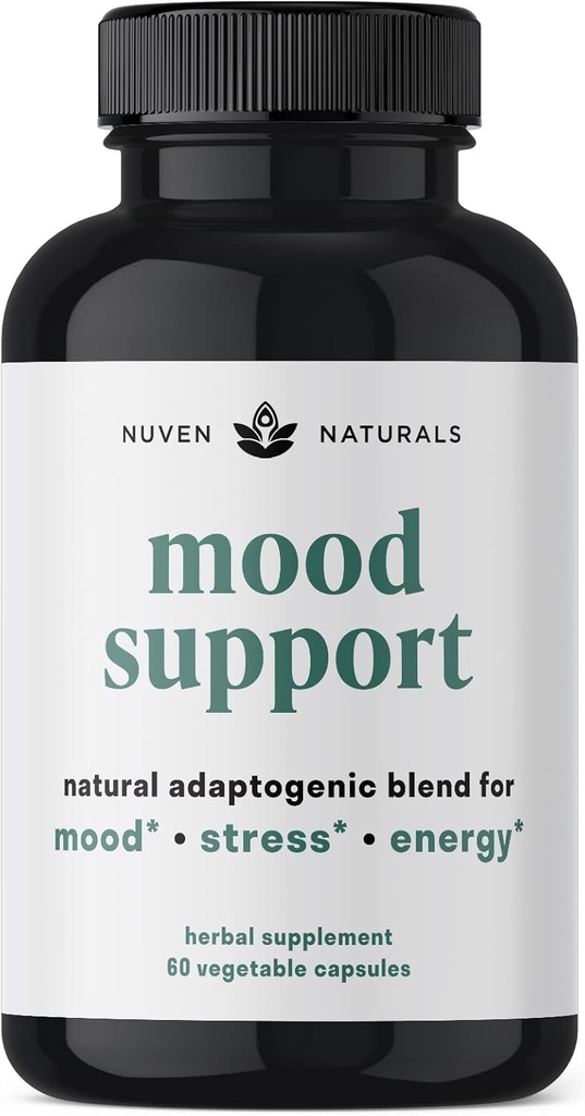 Integratore a base di piante - Booster naturale adaptogenico con Ashwagandha e Rhodiola Rosea | Contiene 12 erbe