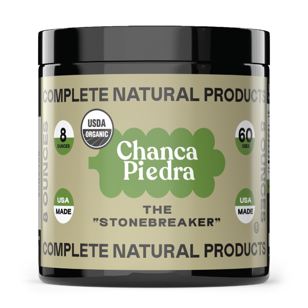 Prodotti naturali completi Organic Chanca Piedra Tea - 8oz (227g) Bulk Pure Organic Chanca Piedra Extract & Phyllanthus Niruri Stonebreaker Powder
