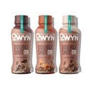 OWYN Solo quello che ti serve latticini di doppio colpo Free Keto Protein Coffee Shake, Variety Pack, 0g di zucchero, 20g di proteine vegetali, 180mg di caffeina, Gluten & Soy Free, Non-GMO, Vegan (36 Pack, 12 Fl Oz Bottiglie)