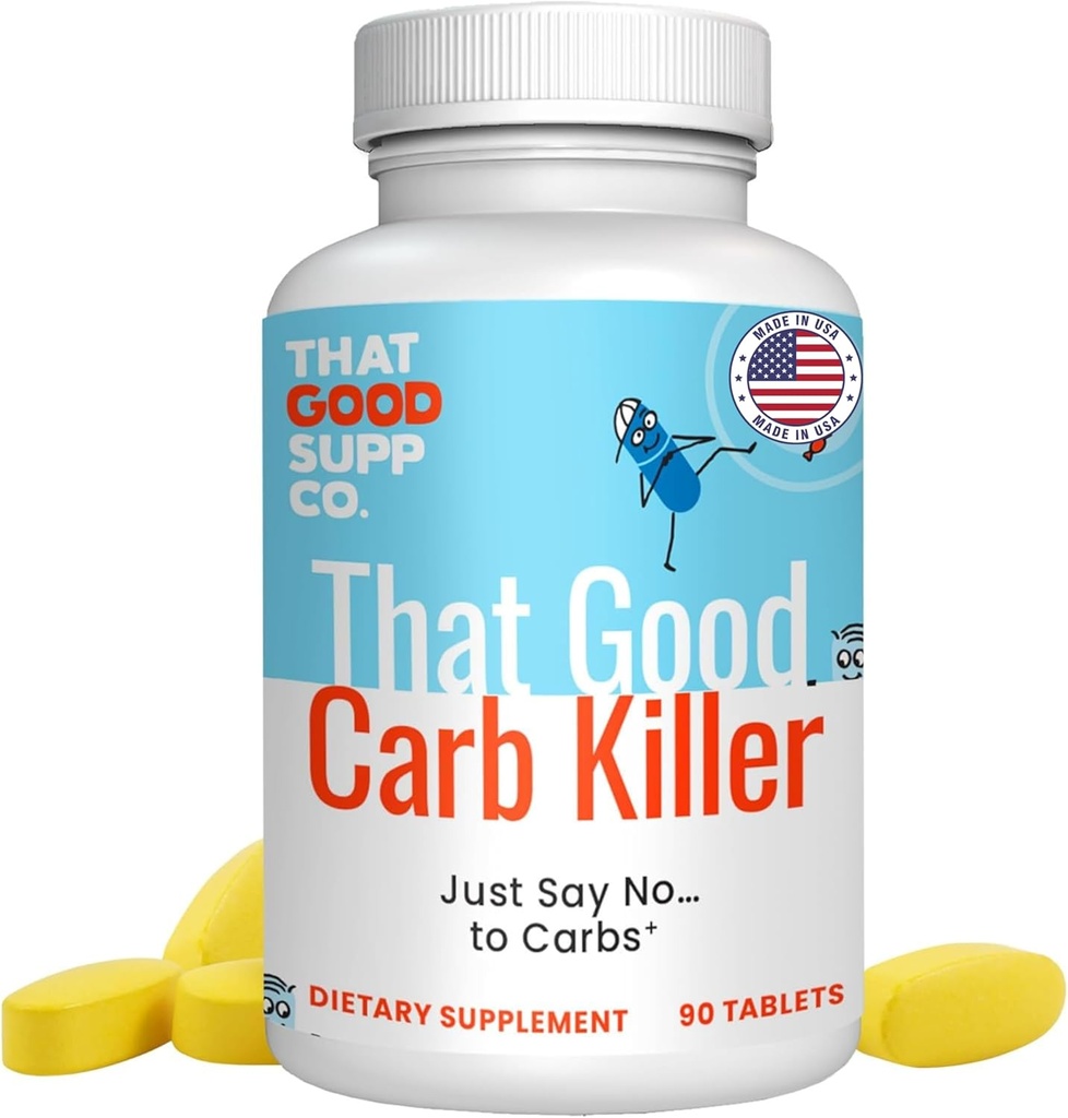 That Good Supp Co That Good Carb Killer - Carb Blocker Pillen für Weight Maintenance Goals - Appetite Blocker, Kills Sugar & Carb Craving - Safe & Keto Friendly Formel - Made in USA
