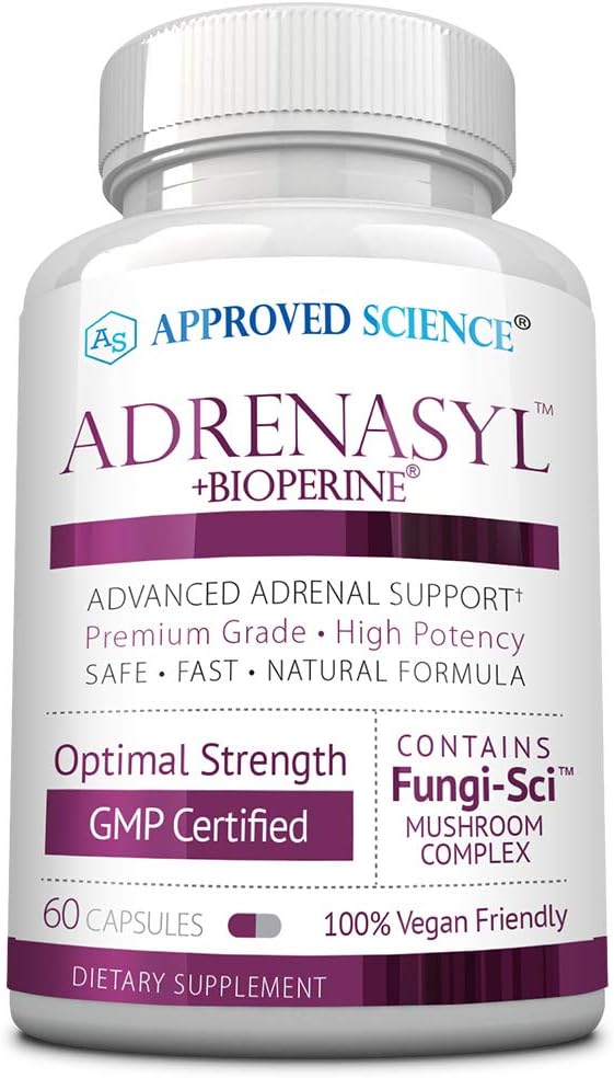 Wissenschaft Adrenasyl- - Adrenal Gland Support - 60 Count - Pack of 1