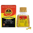Seacod Cod-Liber Öl Kapseln ,Omega-3 Fettsäuren, Vitamin A, Vitamin D 100 Kapseln