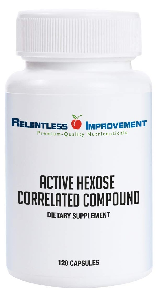 Hexose actif Composé d'Immune Naturelle Support Mélange d'extrait de champignons 120ct Support de Viral, NK Cell & Immune Boost, Comparer avec AHCC