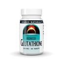 Naturali di origine Glutathione ridotta, supplemento antiossidante per il supporto del fegato, 250 mg - 60 compresse