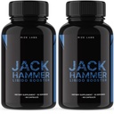 rize labs - Jack Hammer Libido Booster Supplement für Männer, Leistungsstarke Alle natürlichen Formel zur Verbesserung der Leistung (120 Kapseln)