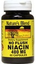 Nature's Blend Niacin No Flush 400 mg 60 Kapseln