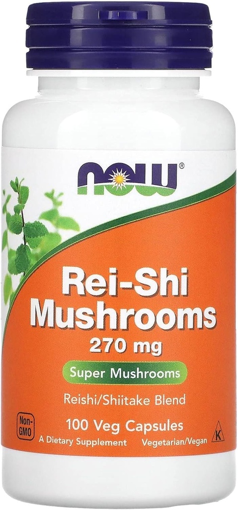 JETZT Lebensmittel Rei-shi Pilze 270mg 100 Vcaps