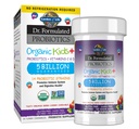 Garten des Lebens Dr. Formulierte Probiotika Organic Kids+ plus Vitamin C & D - Berry Cherry - Gluten, Dairy & Soy Freie Immun- & Verdauungs-Ergänzung, Ohne Zusatz von Zucker, 30 Chewables (Shelf Stable)