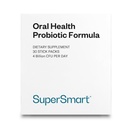 Supersmart - Oral Health Probiotics 4 miliardi di CFU al giorno - Dental Health & Bad Breath Treatment (Halitosis) | Non-OGM & Gluten Free - 30 Sticks