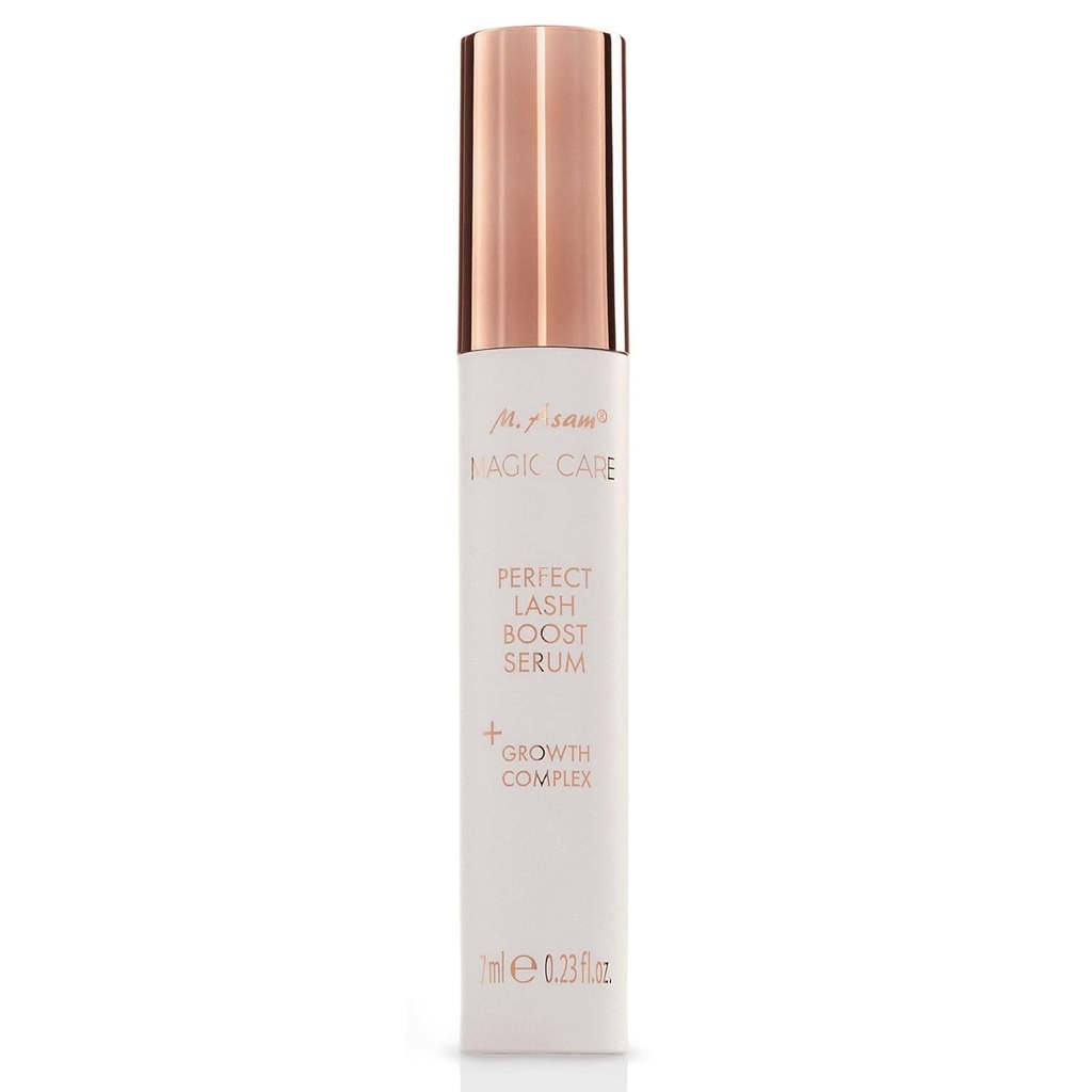 M. Asam MAGIC CARE Perfect Lash Boost Sérum (0.23 Fl Oz), Sérum cils pour cils et sourcils complets, plus dense et plus long cils et sourcils grâce au complexe de croissance, produit de beauté végétalienne