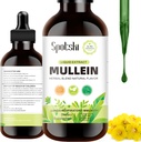 Mullein Tropfen für Lungen - Lung Detox für Atemsystem, natürliche Schlafhilfe und Immununterstützung, Tinktur Tropfen Non-GMO, Vegetarisch 1 Monat Versorgung