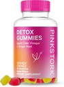 Gummies di maiale rosa, Gummies di aceto di sidro di mele con zenzero per aiutare il sostegno Bloating, Gut Salute e Digestione, Masticabile ACV Gummies - 44 Conte, 1 confezione, 0,3 libbre