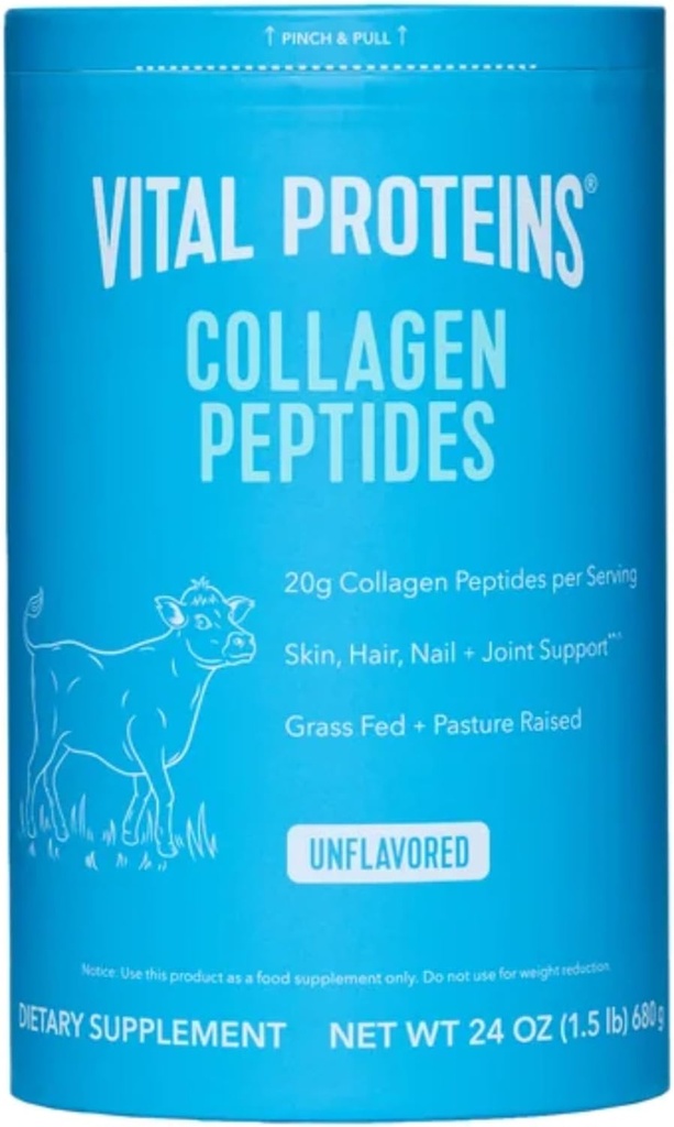 Vitalproteine Collagen Peptide Unflavored Dietary Supplement (Net Wt 24 Oz),