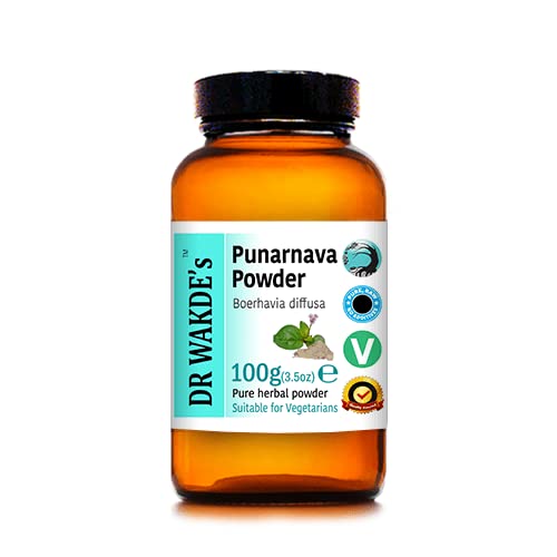 Poudre de punarnava de DR WAKDE (Boerhavia diffusa) - 100g (3.5oz)