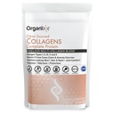 Polvere di peptidi di collagene di organixx con vitamina C, tipi I, II, III, V, X Collagene idrolizzato, capelli, chiodo, pelle, Bone & Joint Health, supporto di invecchiamento, pulito Source, senza glutine, senza aroma, 20 Serve