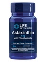 Extension de vie Astaxanthine avec Phospholipides – Soutien antioxydant, Santé oculaire – Algae-Derved – Sans gluten, non-OGM – 30 Softgels