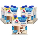 Atkins Chocolat crémeux Coconut Protein Shake, 15g de protéines, 2g de glucides nets, 1g de sucre, Keto Friendly, 12 Compte