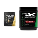 PRO JYM 45 Serve - Tahitian Vanilla Bean & PRE JYM 30 Serve - Ciliegia nera