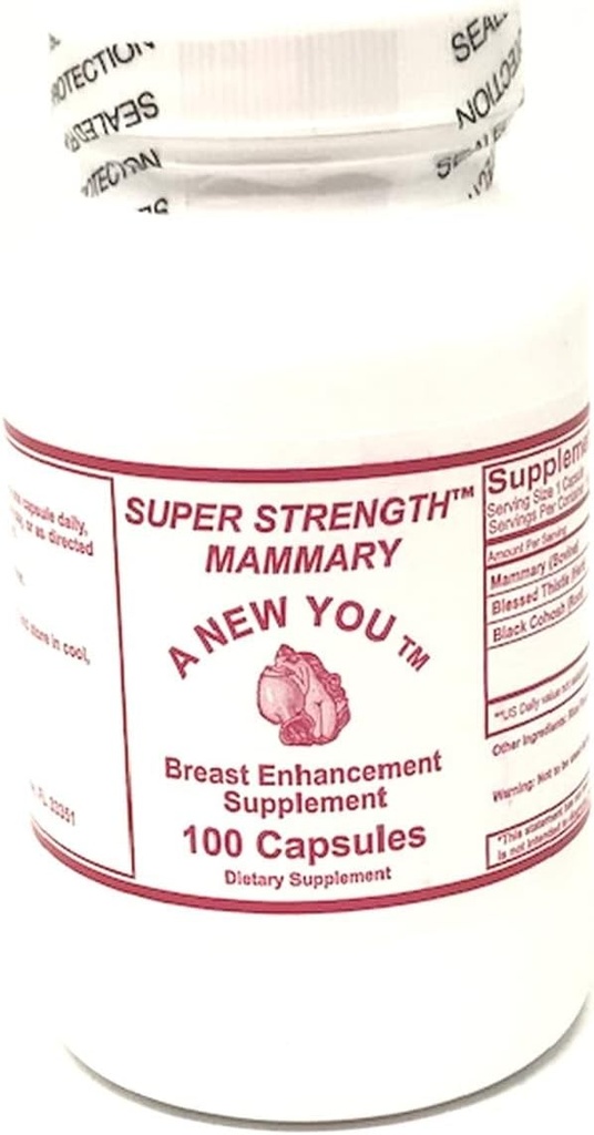 Super forza mammario migliorare la formula per Crossdressing Uomo e Trans-Women 100 Conta capsule