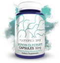 Nootropics Depot Boron Glycinat Capsules de 50mg de glycine Livraison de 6mg Boron élémentaire de testostérone, Inflammation, Immune et soutien cognitif de 120