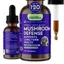 Animal Essentials Mushroom Defense - Supporto sistema immunitario per cani e gatti, antiossidante naturale, funghi, per tutte le età, erbe organiche - 2 Fl Oz