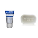 Psoriasin Moisturizing Ointment & MG217 Exfoliating Seife für Psoriasis - 4.2 oz & 3.2 oz