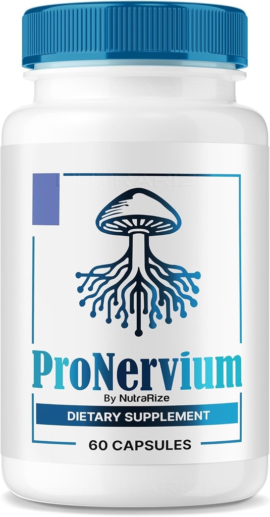 ProNervium - ProNervium Advanced Nerve Health Supplement, ProNervium Nerve Support Diätpillen, All-Natural Formel für dynamischen Lebensstil, Pro Nervium Pastillas Bewertungen (60 Kapseln)