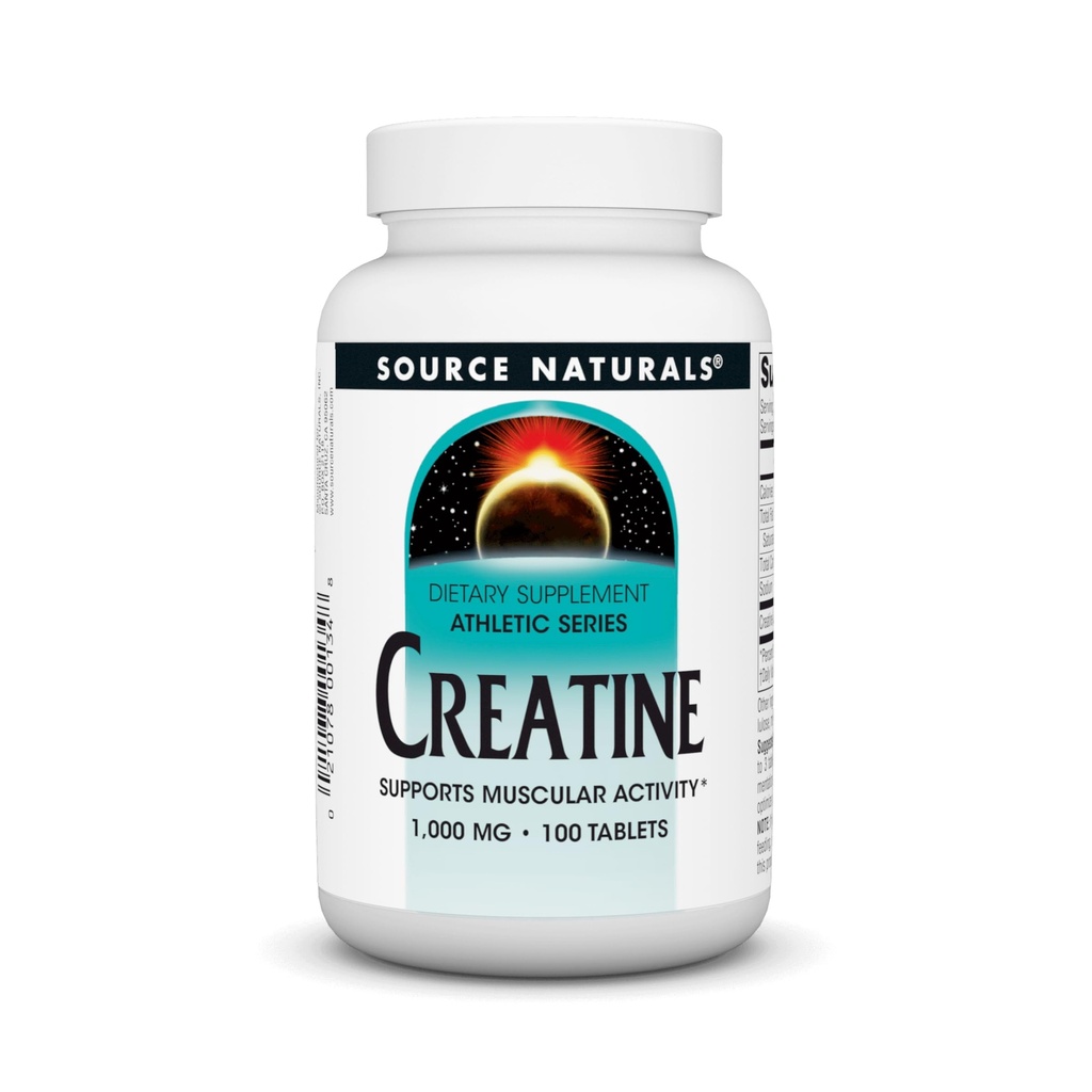 Quelle Naturals Creatine - Unterstützt Muskelaktivität* - 100 Tabletten