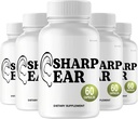 (5 Pack) Sharp Ear - Sharp Ear Advanced Tinnitus Support Supplement (300 Kapseln)