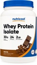 Isolato di proteine del siero di Nutricost (Mocha) 2LBS