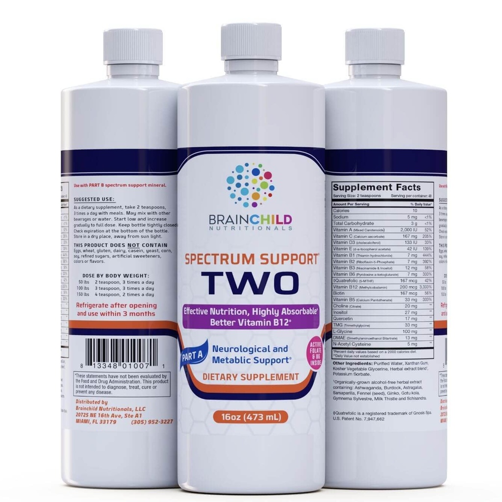 BrainChild Nutritions Spectrum Support II P5P 16oz
