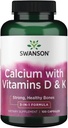 Swanson Tricalcium Complex mit Vitaminen D & K 100 Kapseln