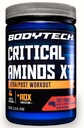 BODYTECH Critical Aminos XT Intra/Post Workout Powder in Delicious Fruit Punch Flavor - Formuliert, um Muskelrückgewinnung zu unterstützen und Leistung für optimale Ergebnisse zu steigern (15.9 oz / 45 Servierungen)