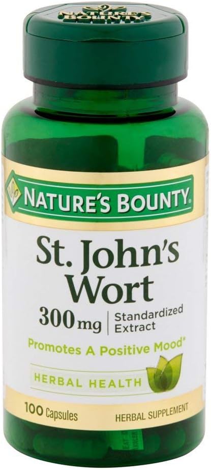 Nature's Bounty St. John's Wort 300 mg Kapseln 100 ea (Pack von 7)