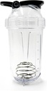 Blender Shaker Bouteille, 500ml/16oz, Lave-vaisselle sans danger, résistant aux éclaboussures, Portable pré-entraînement Whey Protein Drink Cocktails Shakes, cadeaux pour hommes femmes, cadeaux pour éléphants blancs pour adultes