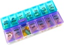 Organizzatore di pillole settimanali MEDca, Twice-a-Day, 1 organizzatore di pillole
