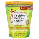 Body Ecology Probiotic Protein Shake Powder | Fermented Protein Dietary Supplement | Non OGM | Gluten Free | Soy Free | No Sugar Aggiunto | 15g of Protein | Protein Powder | Resealable 18.52 OZ
