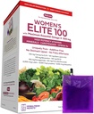 ANDREW LESSMAN Multivitamin - Elite-100 femminile con max. Omega-3 500 mg 120 Packets - 40+ Potenti Nutrienti, Vitamine essenziali, Minerali, Fitonutrienti e Carotenoidi. Nessun Additivo