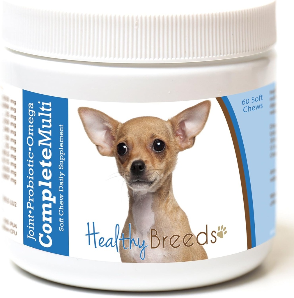 Gesunde Rassen Chihuahua Alle in einem Multivitamin Soft Chew 60 Count