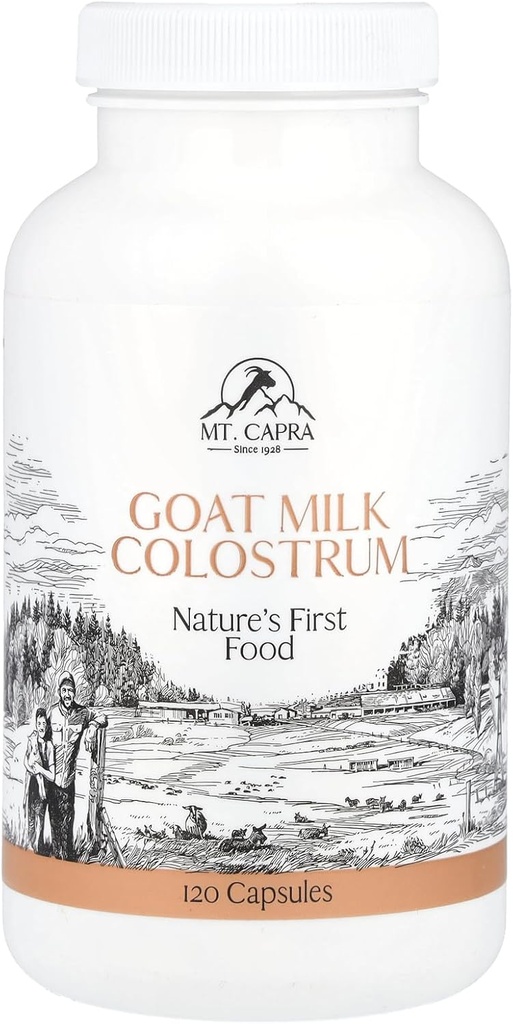 Capra Colostrum - 120 Kapseln von Mt. Capra