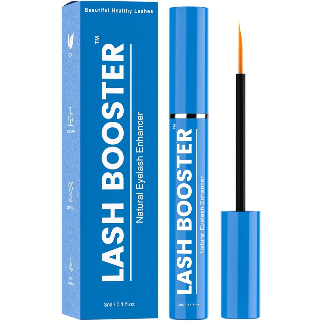 Lash Booster | Erweiterte Wimpern Wachstum Serum und Augenbraue Enhancer | Wachsen Sie länger schöne Wimpern und Bold Augenbrauen | Natürlich fördert Fuller, Thicker, Länger, Lashes & Brows