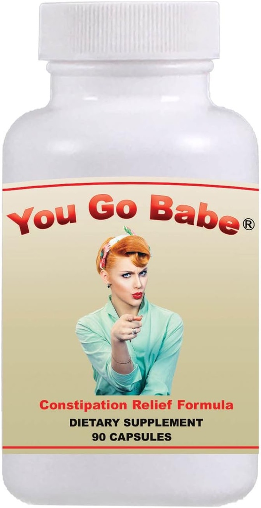 You Go Babe® Constipation Relief Formula - 90 Kapseln
