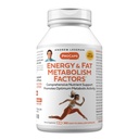 ANDREW MOINSMAN Énergie et facteurs de métabolisme des graisses 360 Capsules - favorise la combustion optimale des graisses et le métabolisme de l'énergie, avec la carnitine, le thé vert, Guarana, Ginseng, B-Complex. Capsules faciles à avaler