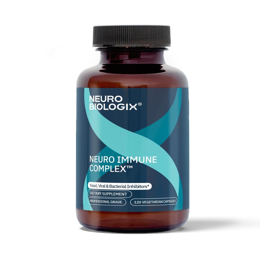 Neuro Immuninfektionskontrolle – Advanced Gut & Immune Support Supplement – Hilft die Hefe Balance & Verdauungsfunktion zu erhalten - Enthält Monolaurin, L Lysin, Elderberry, Cinnamon & Olive Leaf