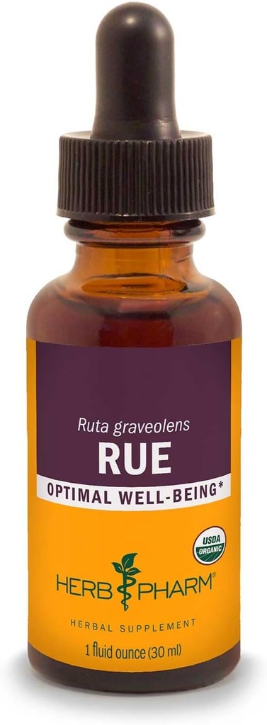 Estratto di liquido di Rue Organico Certificato di Herb Pharm - 1 oncia