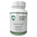 Boden Level Restful Sleep Formula mit Advanced Sleep Blend, Industrie führend 200mg Magnesium und L-Theanin für Erwachsene Plus Melatonin, Kamille, Zitronenbalsam, Passionflower und Valerian Root