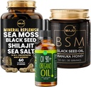 Maju Superfoods Olio di origano, BSM n. 1 e capsule minerali di ricovero